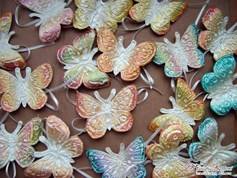 handmade paper butterflies